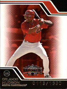 2008 Topps Triple Threads Arizona Diamondbacks Baseball Card #243 Orlando Hudson