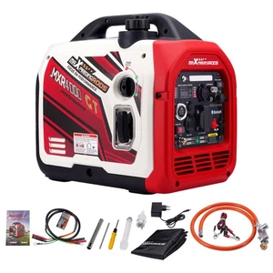 3500W/3200W Inverter Generator Benzin & LPG Betrieb Leise Camping Bluetooth - Bild 1 von 18