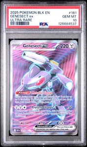 PSA 10 Genesect Ex #161 2025 Pokemon Blk Black Bolt 126684537 - Picture 1 of 2