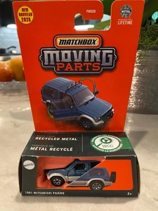 2025 Matchbox Moving Parts - 1991 Mitsubishi Pajero - Blue #10 - Picture 1 of 1