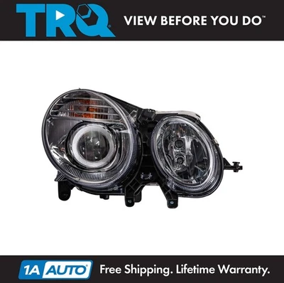 Conjunto de faros derechos TRQ para Mercedes-Benz E320 E350 E550 E63 AMG 2007-2009 Foto 1 de 4