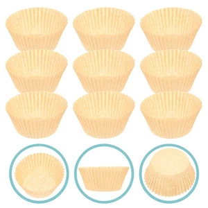 100 Pcs Baking Cups Supplies for Home Bakers Paper Cake Cupcake Liners - Picture 1 of 12