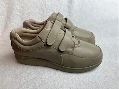 Hush Puppies новые мокасины мужской размер 10 EW очень широкий желтовато-коричневый кожаный комфорт обувь - Изображение 1 из 4