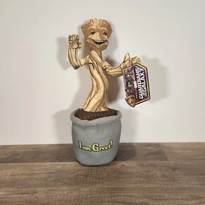Groot In Flower Pot Plush Toy Guardians of the Galaxy Marvel I Am Groot NWT - Picture 1 of 9