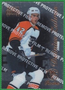 Dainius Zubrus - 1996-97 Select Certified #120 - Flyers Hockey Card - Rookie