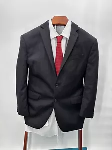 Ralph Lauren Jacket Mens 44R Charcoal Polo University Sport Coat Blazer 2 button - Picture 1 of 11