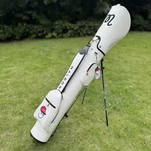 【Malbon Golf】 Medio Caddy Bag Club Estuche Soporte Verde Blanco Negro - Imagen 1 de 4