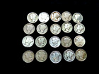 Antique Mixed Lot of 20 (s) Mercury Dimes from 1917s to 1945s As-Found