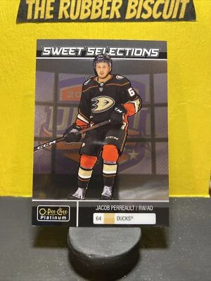 2022-23 UD OPC Platinum Sweet Selections SS-3 Jacob Perreault, Anaheim Ducks - Image 1 of 2