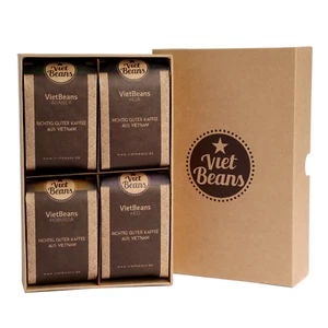 VietBeans Probierset - 4 verschiedene exklusive Kaffeesorten - Kaffeegeschenk - Bild 1 von 6