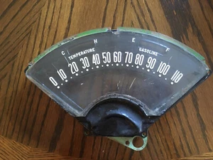 OEM 1955-56 Chevy Speedometer Face, Backing Plate And Speedometer Frame - Picture 1 of 6