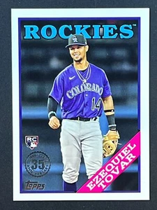 EZEQUIEL TOVAR RC 2023 Topps Series 2 1988 Anniversary #2T88-41 Rockies - Picture 1 of 2