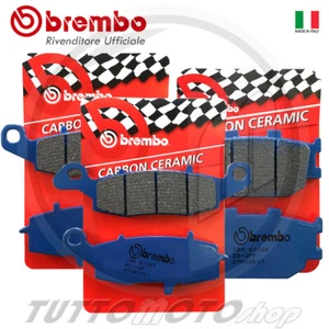 PASTIGLIE FRENO ANT+POST BREMBO CARBON SUZUKI DL 650 V-STROM 2007 2008 2009 - Foto 1 di 1