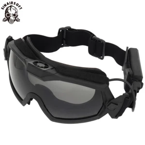 Taktisch Lüfter Schutzbrille Airsoft Gläser Antibeschlag Paintball Schutzbrillen - Bild 1 von 15