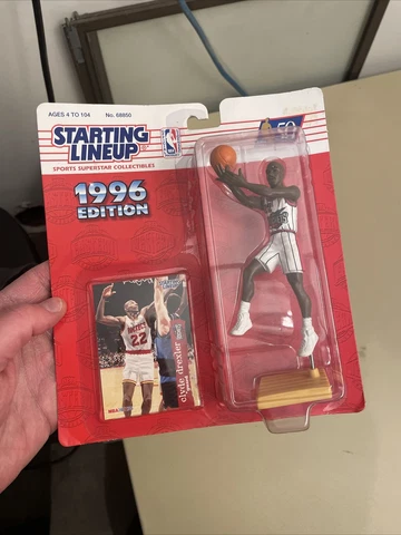 CLYDE DREXLER HOUSTON ROCKETS NBA STARTING LINEUP ACTION FIGURE Toy 1996 NEW Cover
