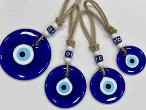 Handmade Turkish Evil Eye Nazar Home 4 Sizes Hanging Charm Car Lucky Amulet Wall - Picture 1 of 6