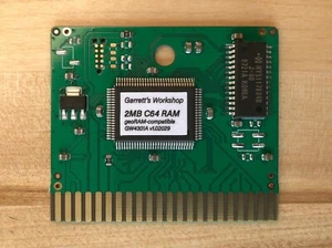 GW4301A -- 2MB RAM for Commodore 64 C64 -- geoRAM compatible -- Made in USA - Picture 1 of 3