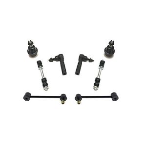 Outer Tie Rods Ball Joint Front & Rear Sway Bar Link for Cadillac Chevrolet GMC