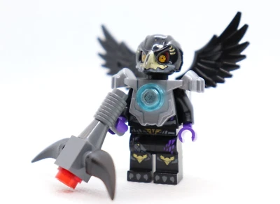 Minifigura Minifigura Razcal 70007 70000 30254 Raven Tribe Legends Chima LEGO® Foto 1 de 4