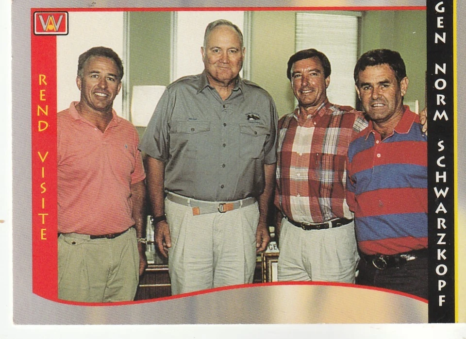 FREE SHP-1992 All World PPG Indy Car World Series Norman Schwarzkopf General #51 - Image 1 of 1