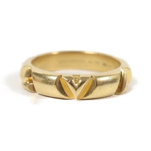 LOUIS VUITTON LV Volt Multi Ring 18K Yellow Gold LV#61 US#9.5 - Picture 1 of 9