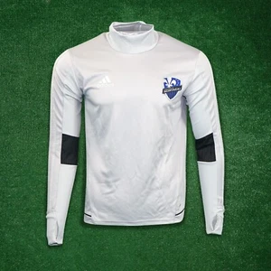 Montreal Impact MLS Adidas Men's Climacool Grey Long Sleeve Training Jersey - Picture 1 of 6