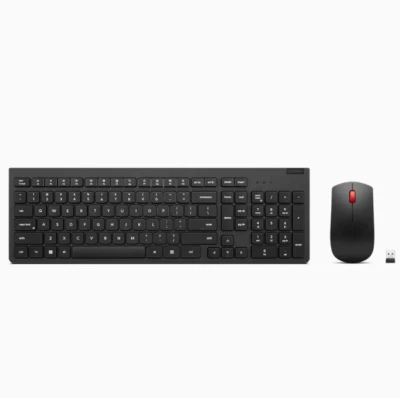 NEW Lenovo ThinkPad 2.4G Wireless Thin Keyboard Mouse Set For PC Laptop Computer - Image 1 of 4