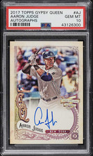 AARON JUDGE 2017 Topps Gypsy Queen RC Rookie AUTO Autograph PSA 10 Yankees WOW