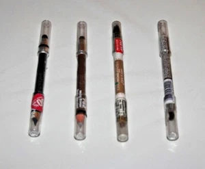 Wet N Wild H2O Proof Eye Pencil 2x#792 + #794 & Brow Pencil #622A Lot Of 4 New - Picture 1 of 2