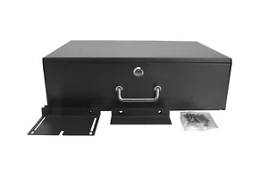 3U Server Network Drawer Mount DJ 19" Rack Case Deep Drawer 3 Space Lockable - Picture 1 of 5