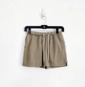 H&M Sweatshorts mit Kordelzug Damen XS taupe hellbraun Taschen Gummibund - Bild 1 von 6