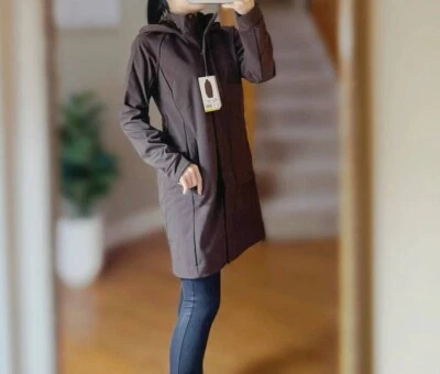 Mondetta Outdoor Project Women's Long Softshell Jacket Chocolate S Hooded Lined - Image 1 of 4