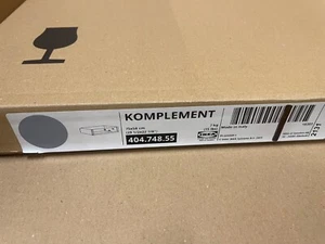 IKEA KOMPLEMENT GRAY Drawer With Glass Front for  404.748.55  29 1/2 x 22 7/8" - Picture 1 of 2
