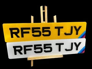 Placas de gel negras Irish Metro 3D con emblemas de esquina de gel Msport - Imagen 1 de 2