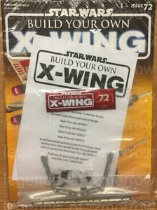 OFFICIAL DEAGOSTINI BUILD YOUR OWN STAR WARS X-WING FIGHTER - ISSUE 72 - Foto 1 di 1