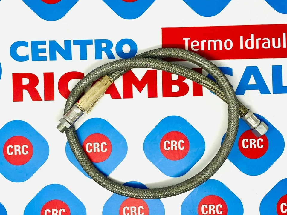 TUBO FLESSIBILE GASOLIO RICAMBIO CALDAIE ORIGINALE RIELLO CODICE: CRC3003769 - Immagine 1 di 1
