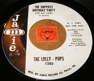 THE LOLLY - POPS - THE HAPPIEST BIRTHDAY / LISTEN - GIRL GROUP POPCORN - Picture 1 of 4