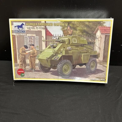 1:35 Humber Armored Car MK IV Bronco Models SEALED NEW - Image 1 of 4