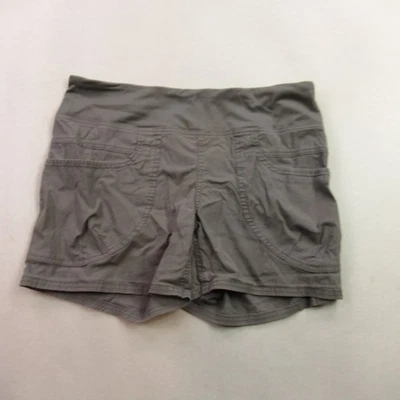 Shorts Prana Feminino Grande Leve Bolsos Externos Chino Casual - Imagem 1 de 4