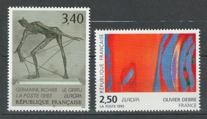 FRANCE EUROPE PAINTINGS ART ANIMATION MNH SET LOT (ART 46) - Picture 1 of 1