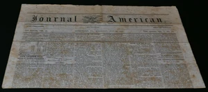 Newspaper 'Journal American' Jul 30, 1862 Huntingdon, PA Civil War News, Scarce - Picture 1 of 8