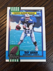 1990 Topps Troy Aikman #482 HOF - Bild 1 von 2