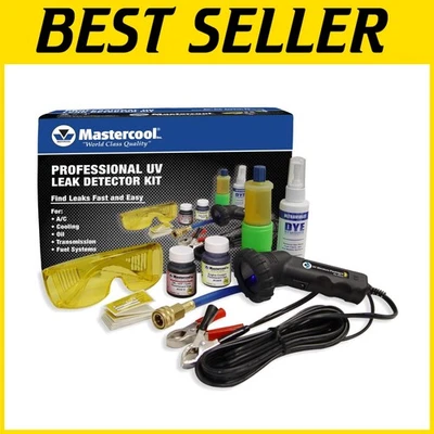 Professional UV Leak Detection Kit with High-Intensity Light & Universal Dyes - Image 1 of 4