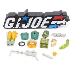 Capitán Grid Iron - Lote de piezas de figuras vintage 1990 GI Joe ARAH - Imagen 1 de 10