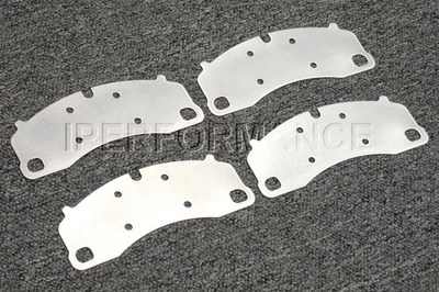 Juego de protector térmico de cuña de pastillas de freno de titanio para Porsche Cayman GT4, 2016-, Ir Ds, Fr Foto 1 de 4