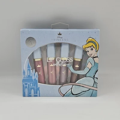 Pack de 4 Brillos Labiales Disney PRINCESS Colección Set Rosa Malva Lavanda Bronce Foto 1 de 4