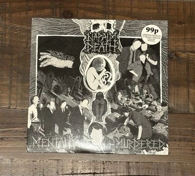 Napalm Death - Mentally Murdered  (1989 7" 99p Ltd Edition Vinyl) Foto 1 de 4