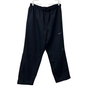 Nike Golf Mens Sz XXL Black Storm Fit Waterproof Lined Track Pants Ankle Zip - Picture 1 of 7