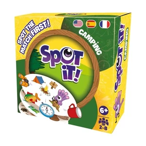 Asmodee Spot It! Spot It! Camping (Multilingual) Box New - Picture 1 of 2