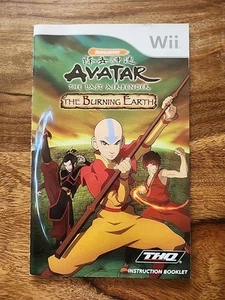 Avatar: The Last Airbender - The Burning Earth (Nintendo Wii, 2007) Anleitung - Bild 1 von 2